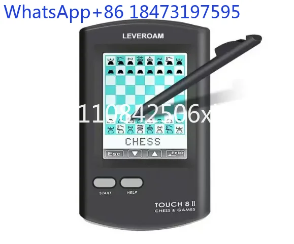 Quality assurance Handheld AI intelligent international electronic chess, learning to play chess, English and German operation