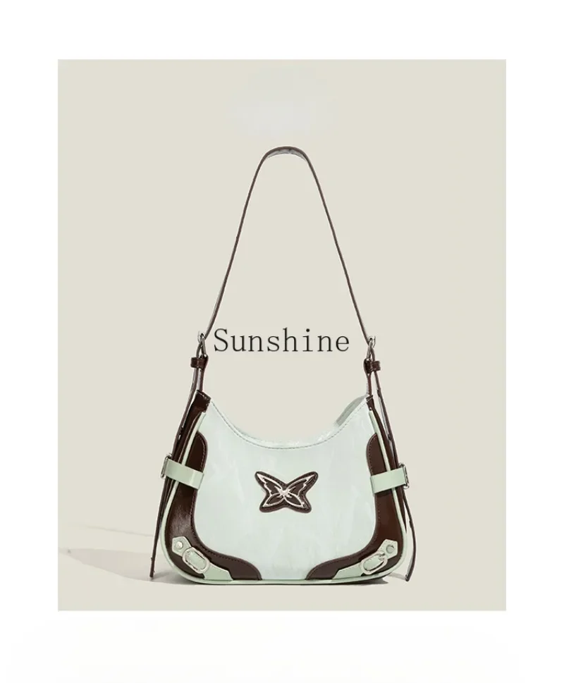 

American Sweet Cool Underarm Bag Female Millennium Spice Girl Premium Sense Shoulder Crossbody Bag