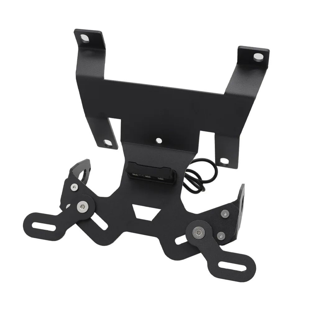 ステンレス鋼ナンバープレートホルダー-led-ライト付き-ホンダ-cb125r-cb150r-cb300r-2018-2022-クイックインストール