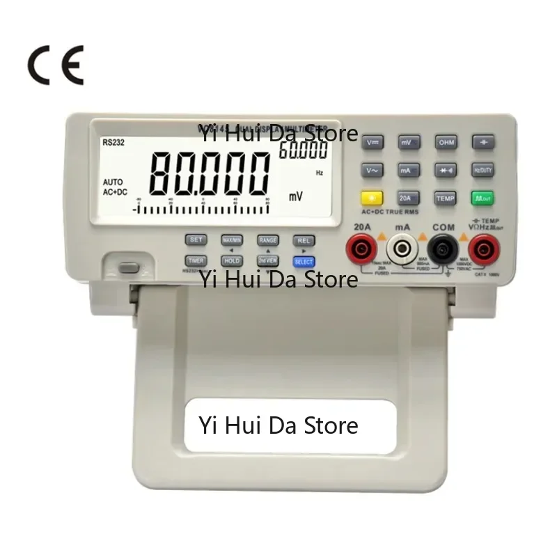 Suitable for Electrical Testing! New VC8145 High-Accuracy Dual-Display Digital Bench Multimeter, 110V-220V