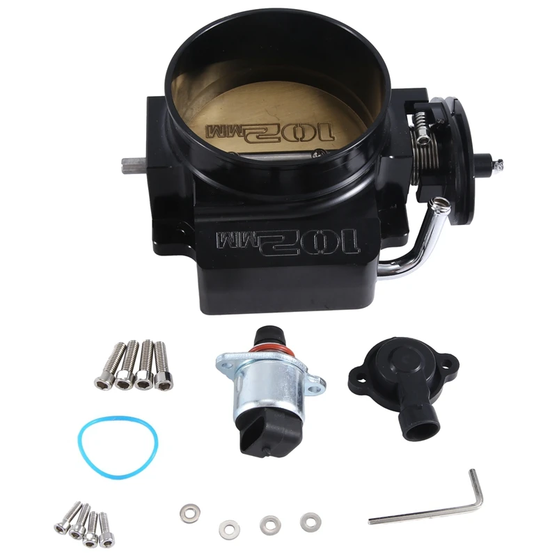 

102Mm Modification Parts Intake Manifold Throttle Body TSP Sensor IAC Valve For LS1 LS2 LS3 LS6 LSX