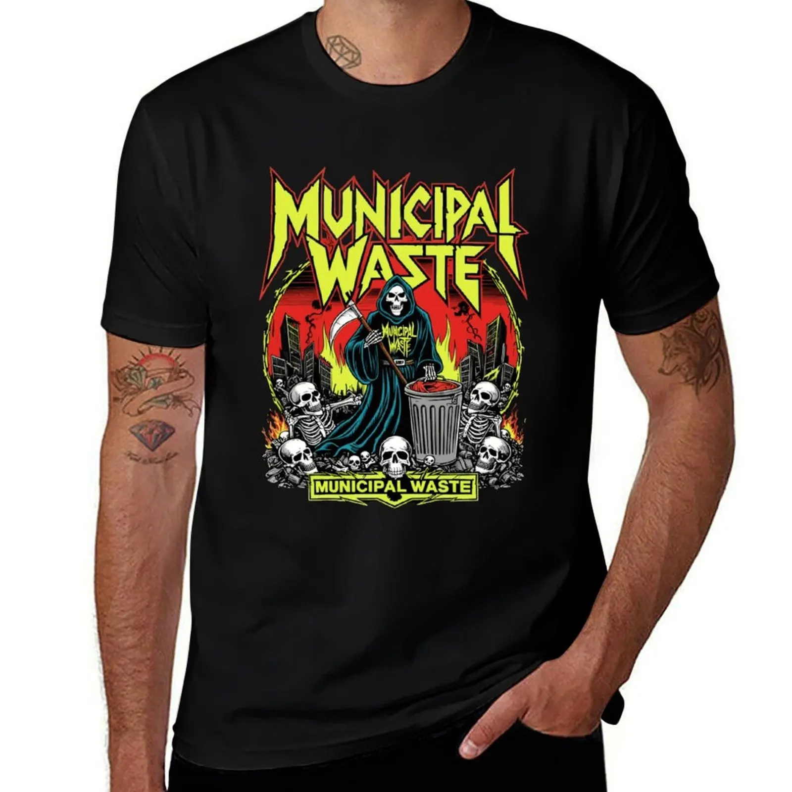 

Municipal Waste T-Shirt t shirt men 100% cotton luxury brand man t shirt cotton T-Shirt