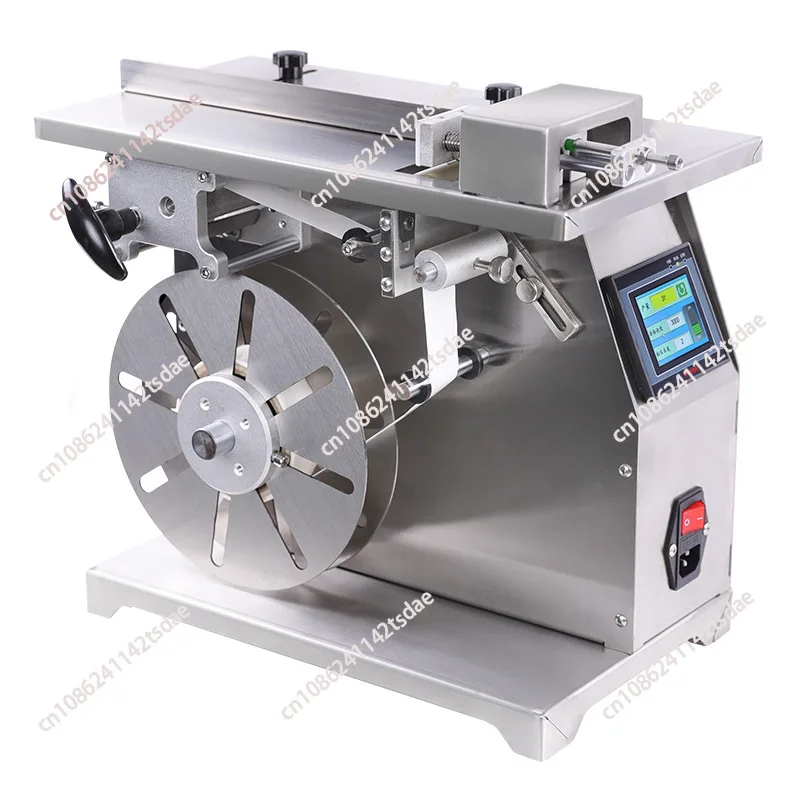 

Single-sided carton flat-angle tamper-proof label applicator semi-automatic sealing labeling machine 220V