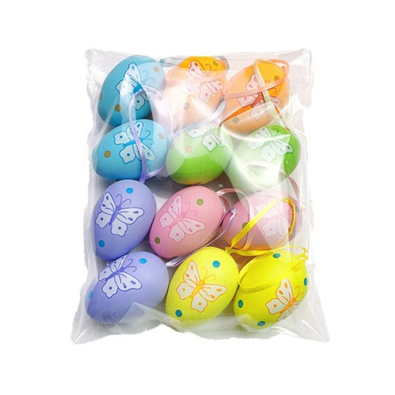 D Easter DIY Hand-Painted Eggs Kindergarten Coloring Toys Simulation Eggs Coloring Eggs Easy Install Easy To Use