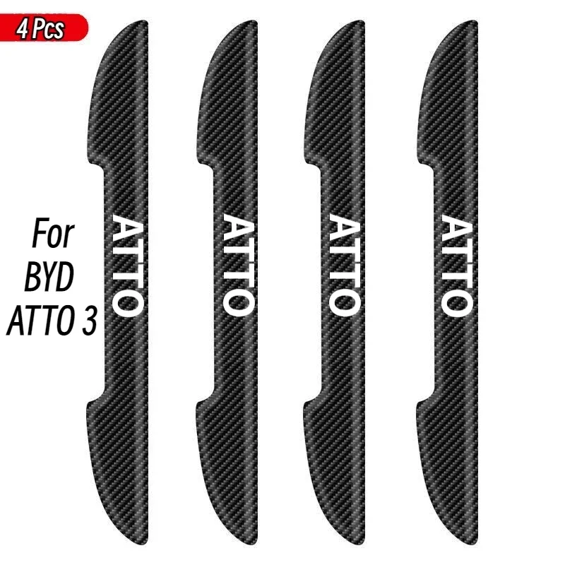 Exterior Mod Styling Self‑Stick Door‑Handle Edge Protector Strip For BYD Seagull Shark6 Sealion7 Auto Decor Parts