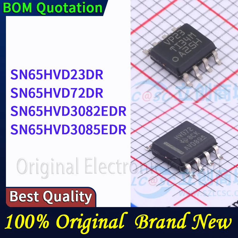 

SN65HVD23DR SN65HVD72DR SN65HVD3082EDR SN65HVD3085EDR В наличии Оригинальные высококачественные компоненты
