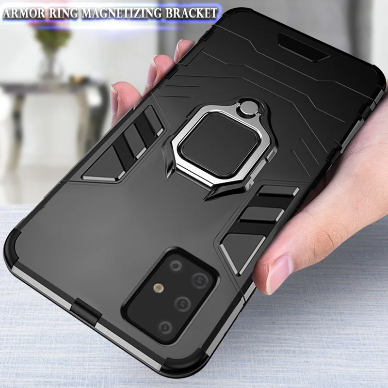 Shockproof Armor Case For Samsung A52 A52S A72 A32 A12 A51 A71 A50 A70 A21S Phone Cover for Galaxy S21 Ultra S20 FE S9 S10 Plus