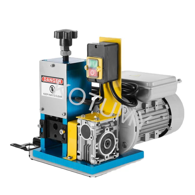 KOTUMY 180W Electric Wire Stripping Machine Cable Stripper Copper Peeler For Copper Aluminium Wire Recovery 220V/110V