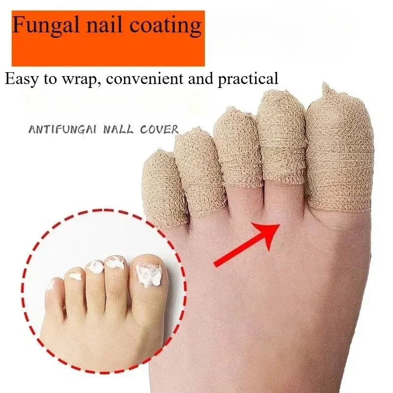 Esmalte para hongos en uñas, recubrimiento para uñas, protección para dedos de pies y manos, vendaje autoadhesivo 4