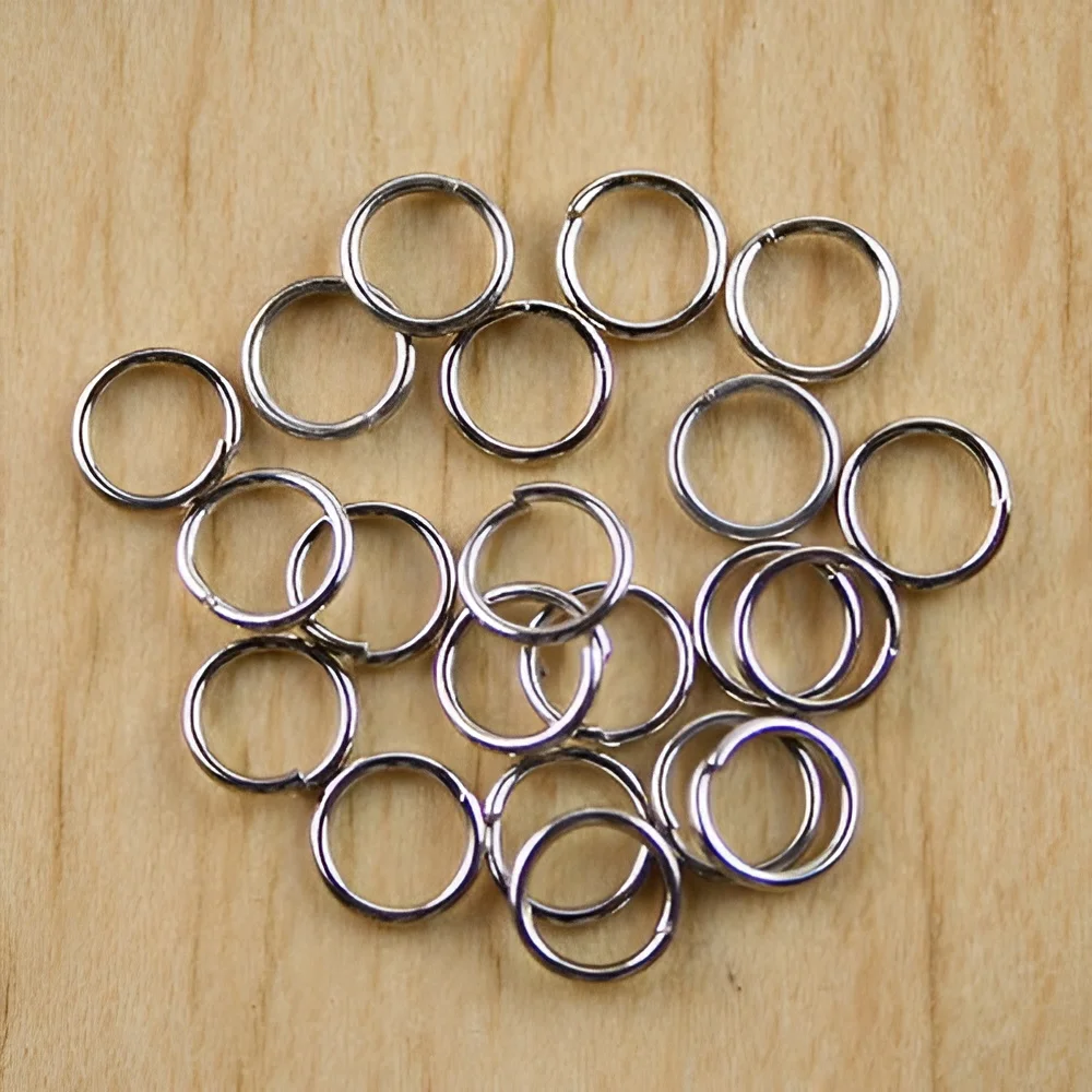 

200 шт. 6 мм открытые кольца для прыжков H0426