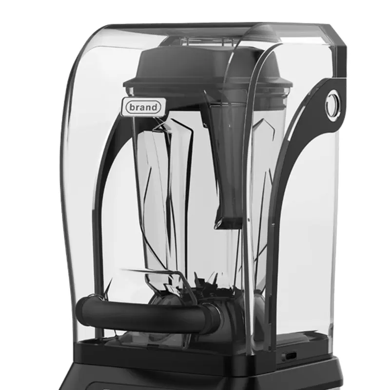 Professional Commercial Blender With Shield Quiet Sound Enclosure 1800W Touch Panel Self Cleaning