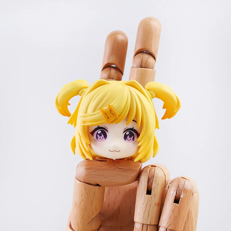 Ob11 Doll Plastic Hair Replacement Doll Hair Head Mold Akcesoria do Obitsu11 Gsc Body 1/12 Bjd Head Shell Doll Body Boy Girl