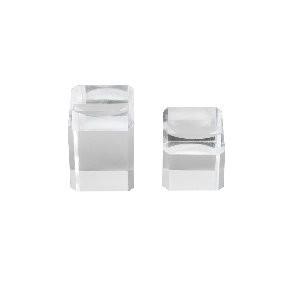 

3pcs Acrylic Ring Display Stand Durable Jewelry Holder Novel Design For Ring Art Showcase Retail Store Decor Organizer