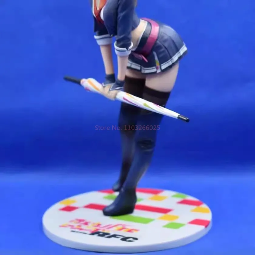 أنيمي سايكانو كيفية رفع صديقة مملة الشكل سباق فتاة ميغومي كاتو تأخذ مظلة عمل الشكل مثير الفتيات نموذج دمية #6