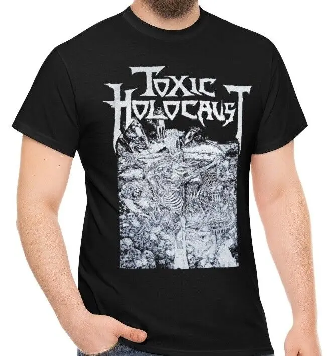 NEW BEST TO BUY Toxic Hol0caust Nuke The Cross Retro Premium  Gift  T-ShirtAnime Pattern Clothing Y2K Summer