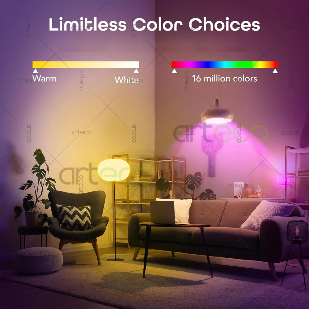 4 Pcs Zigbee 3.0 Smart Led Light Bulbs E27 15W 18W Alexa Smart Led Lamp Works With Echo Plus Alice Hub Z2MQTT Smartthings Bridge