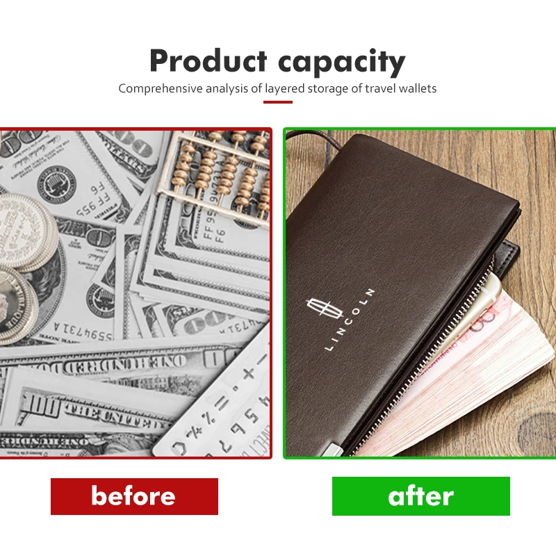 لينكولن تسجيل السيارات رخصة السيارة التأمين محفظة حمل بطاقات الملاح MKZ MKX MKC MKT كونتيننتال نوتيلوس #3