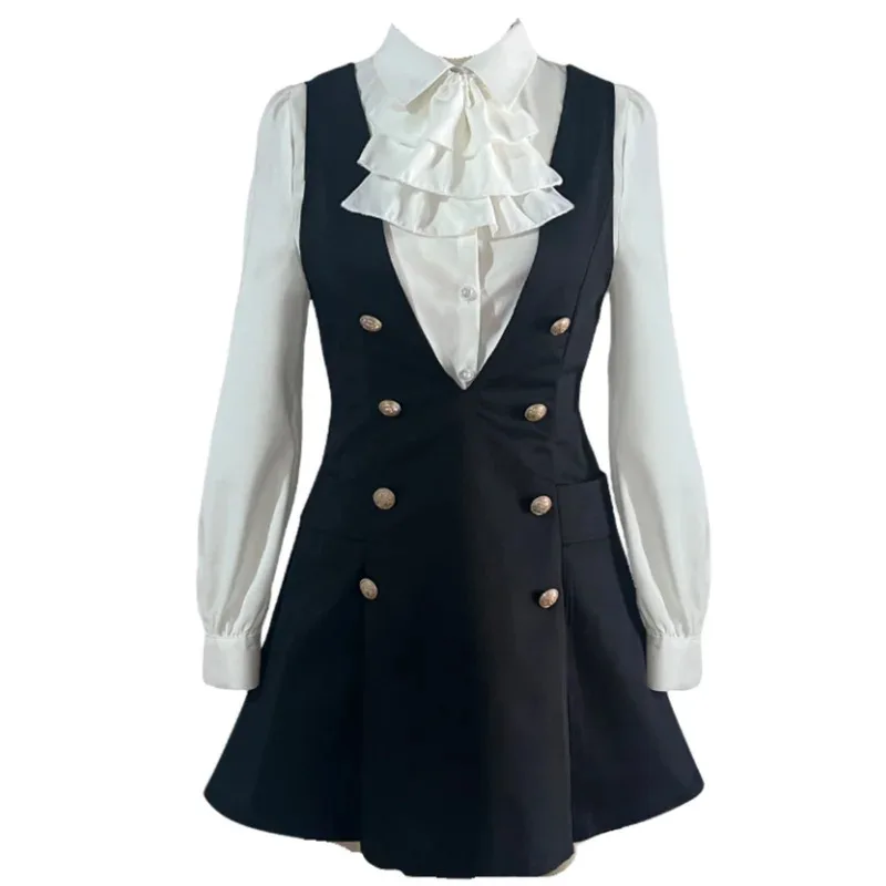 

Игровой костюм Shirakiin Riricho, великолепная униформа для ролевых игр, нарядный наряд на Хэллоуин