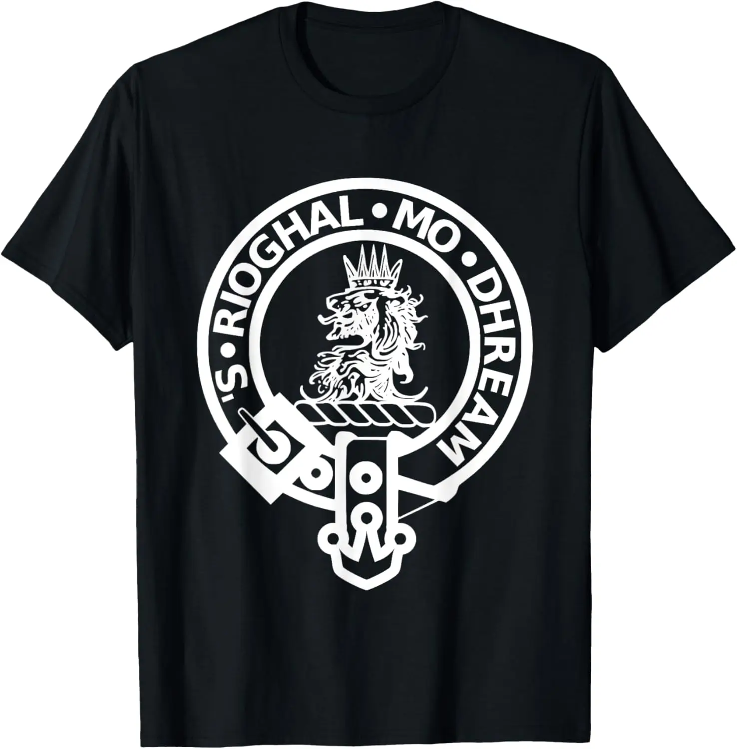 Футболка Clan Gregor с рисунком Шотландии и шотландским знаком