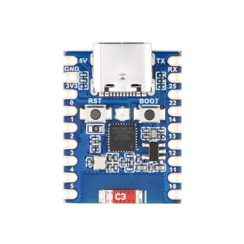 2PCS ESP32-H2-Zero ESP32-H2 Mini Development Board 96MHz Built-in ESP32-H2FH4S 4MB Flash Memory Support BLE/Zigbee
