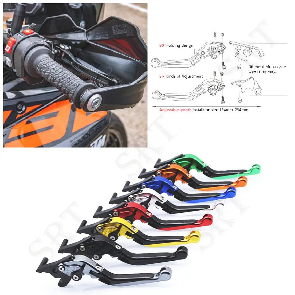 

Fit For KTM 1190 1290 Super ADV S T R Motorcycle Accessories Adjustable Folding Extendable Brake Handle Clutch Levers 2013-2020