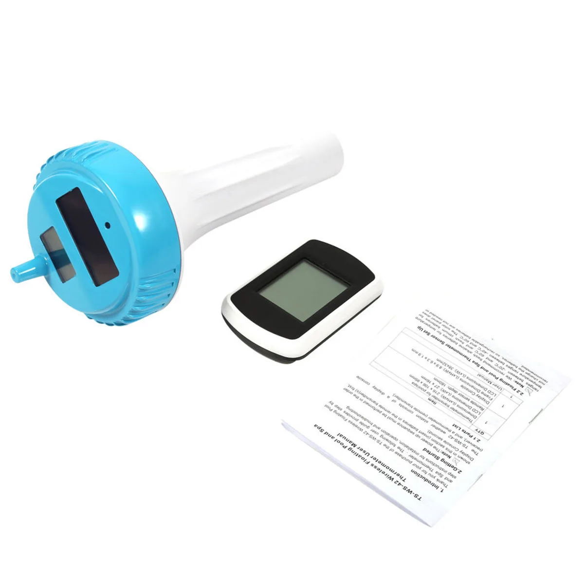 

Wireless Pool Spa Thermometer Floating Digital Water Temperature Monitor Indoor Outdoor Display Leak Proof Water Resistant