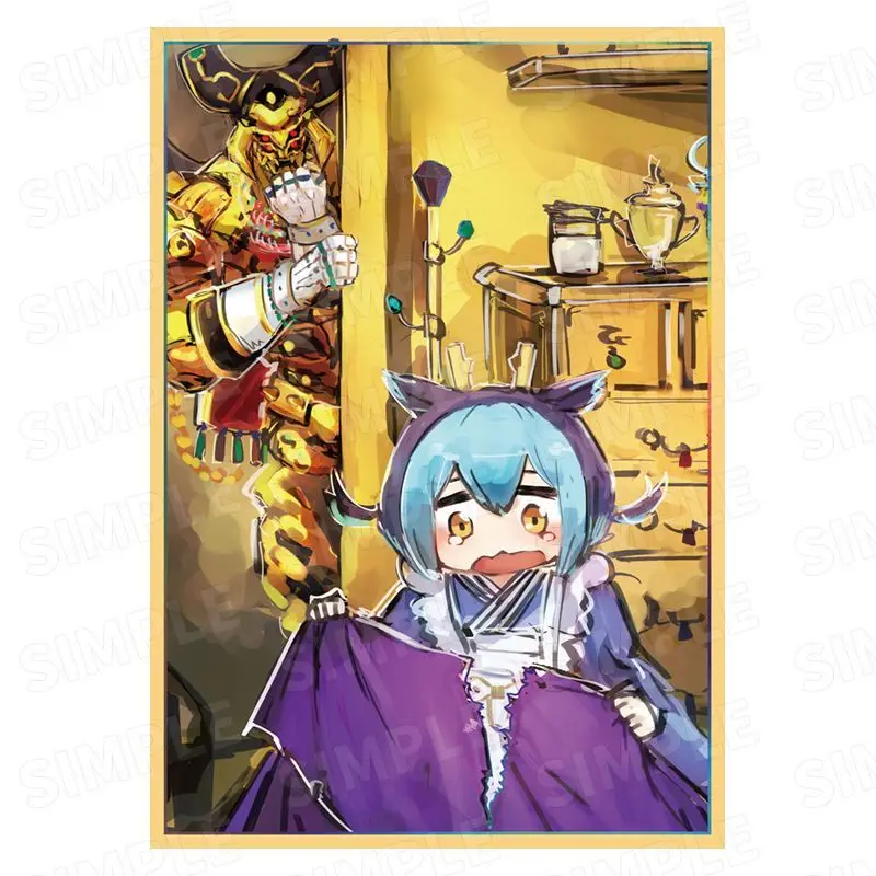 50 قطعة من أكمام بطاقات Yugioh Eldlich the Golden Lord Laundry Dragonmaid Yu-Gi-Oh! غطاء حماية لبطاقات التداول TCG OCG