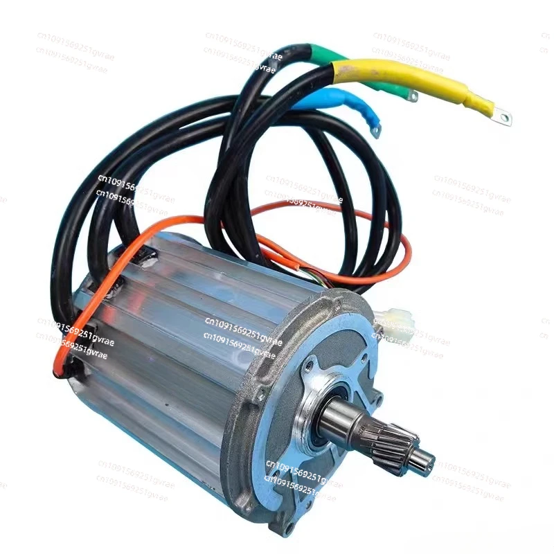 Electric vehicle 1500w permanent magnet synchronous positive wave motor high speed DC motor three or four wheeled vehicle