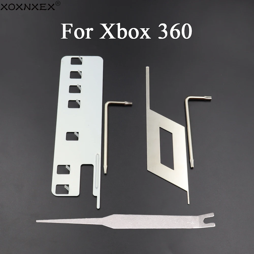 Ferramenta de Remoção X-Clamp para Console Xbox 360, Ferramentas de Abertura da Carcaça para Console Xbox 360 Slim e Fat, Kit de Parafusos para Reparo e Desmontagem