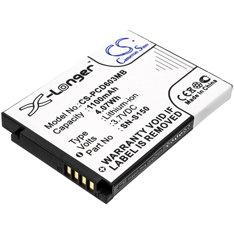 

Li-ion BabyPhone Battery for Philips, 3.7V, 1100mAh, Compatible Models: SCD603, SCD-603/00, SCD603/10, SCD603/20, SCD-603H