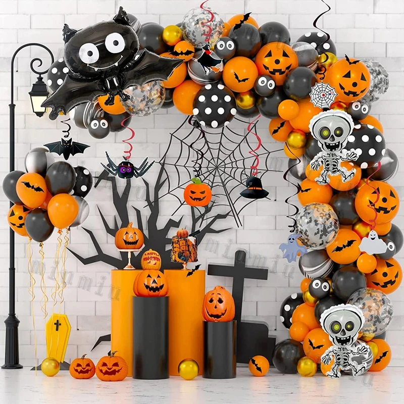 Halloween Bat Balloon Garland 2