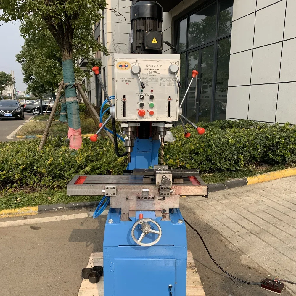 Double-axis laminating machine Vertical automatic drilling and tapping laminating machine