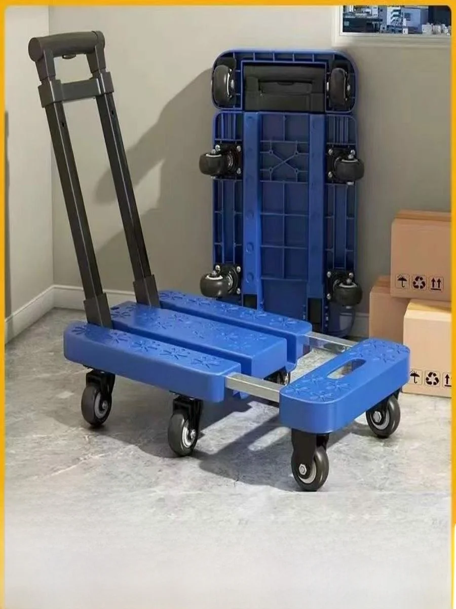 portable-folding-lightweight-retractable-shopping-cart-cargo-carrier-iron-material-easy-to-stack-and-carry-for-home-use
