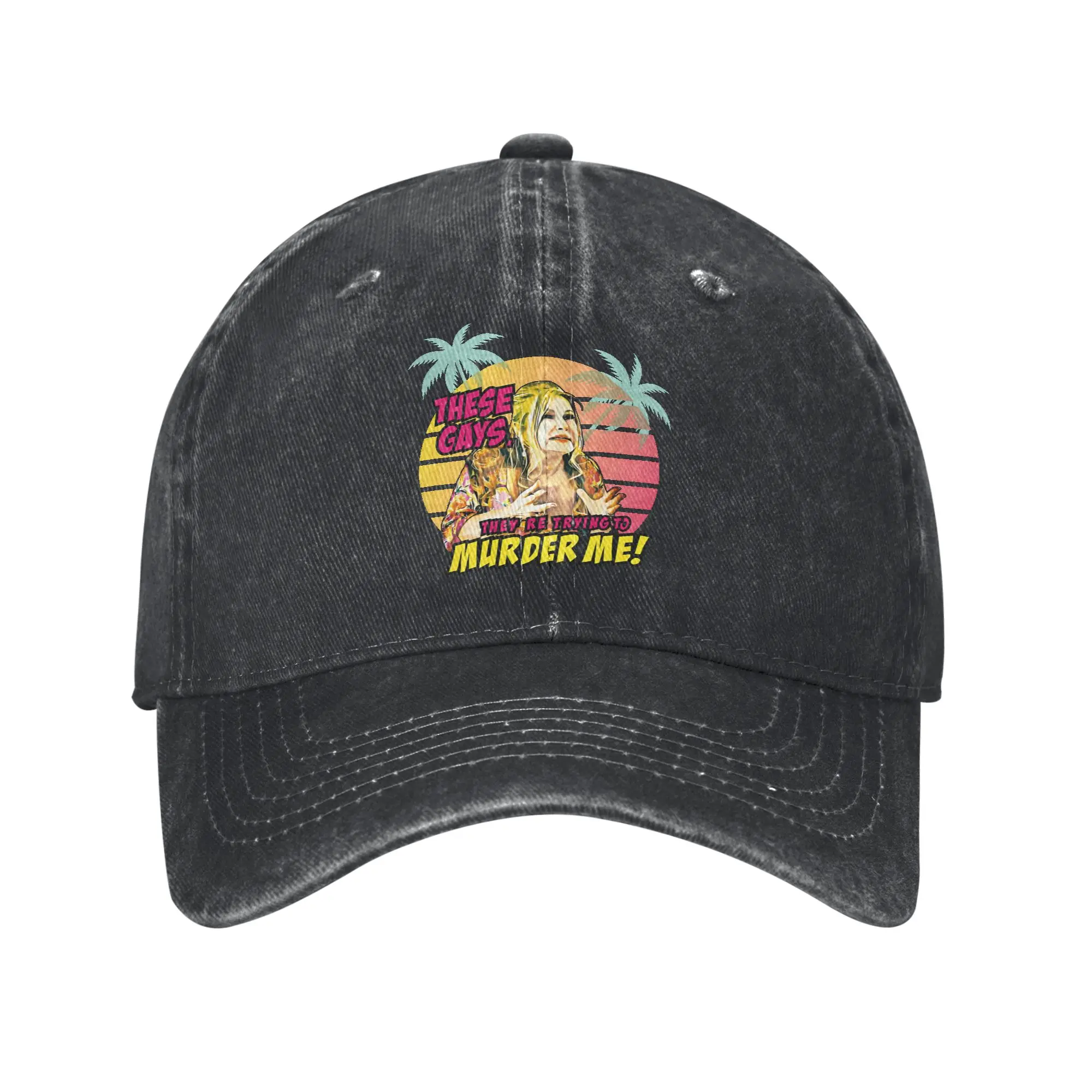 these gays, they are trying to murder me Fashion Baseball Cap  Oversized Hat Men  Yard Work Hat Men