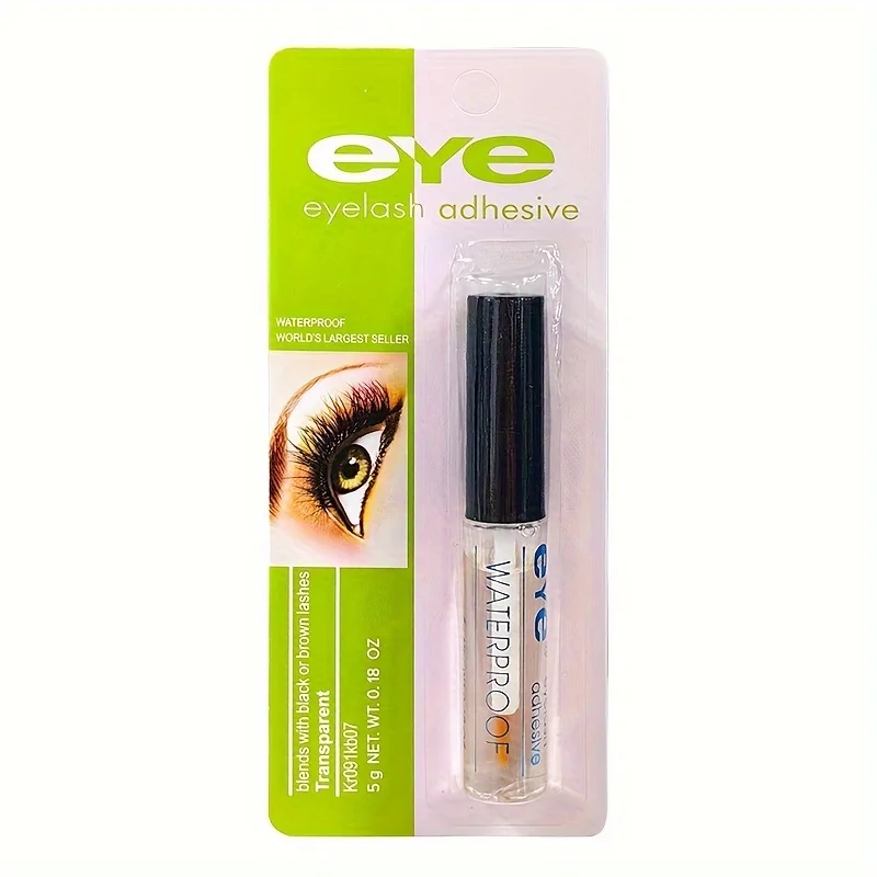 Adhésif pour cils imperméable et longue durée, 5g, colle transparente et auto-adhésive pour faux cils, Extensions de cils