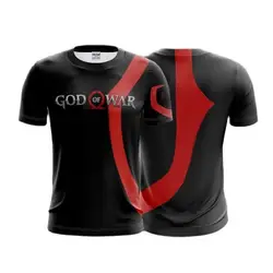 Cloocl-od of Wars 3DプリントコスプレTシャツ男性と女性用、半袖Tシャツ、ユニセックスストリートウェア、ハラジュクトップス、kratos、ファッション