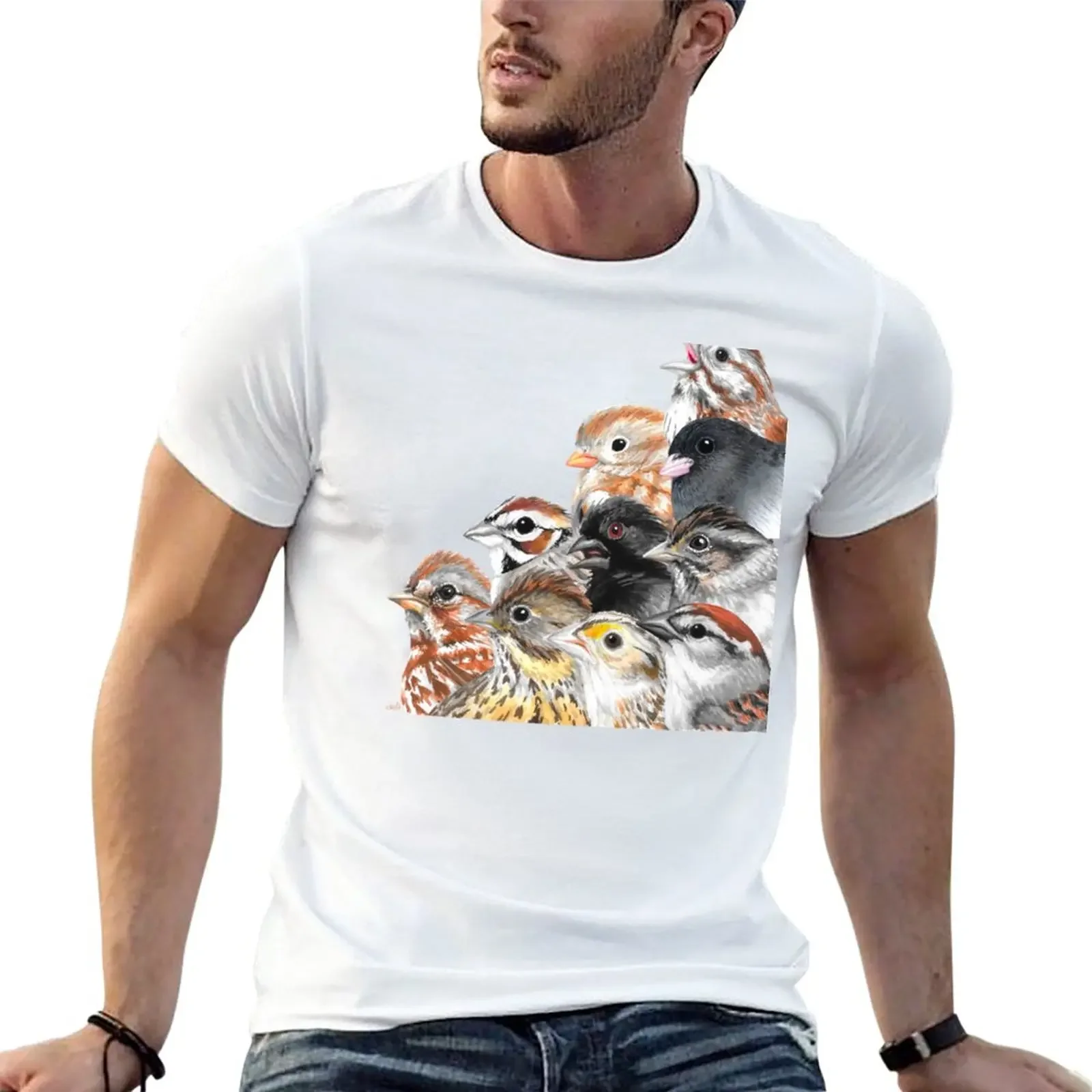 New Wave of Sparrows T-Shirt summer clothes cute clothes mens t shirts top quality