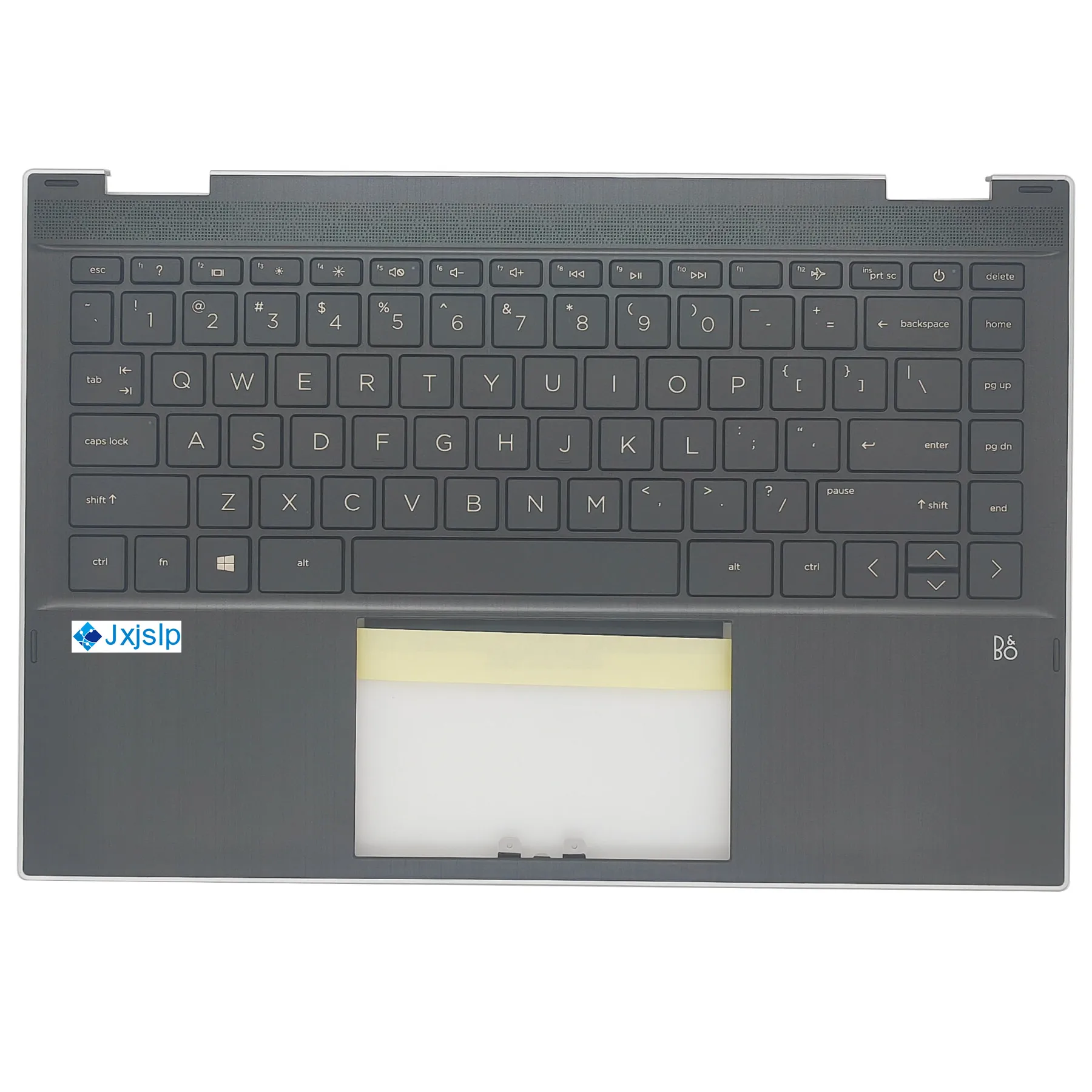 Replacement Upper Case Palmrest for HP Pavilion X360 14-DW 14T-DW Series Laptop Top Cover Keyboard Assembly L96526-001 L96524-00