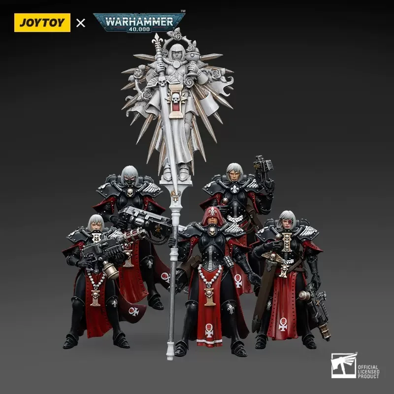 

JOYTOY 1/18 Adepta Sororitas Battle Sisters Ludwenna Jurel Noyalle lmagifier Saelon Mecha Фигурки Аниме Модель Подарочная коллекция