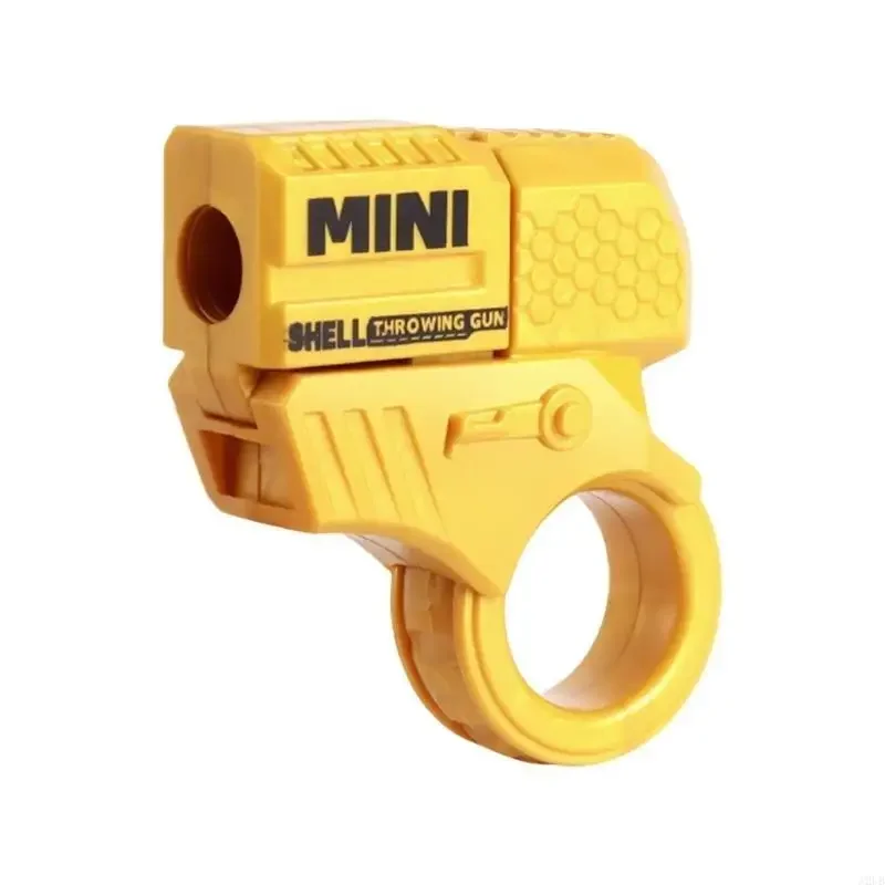 Mini Shell Pierścień do rzucania Pistolety zabawkowe Druk Marchew Pistolety zabawkowe Zabawna rozrywka Zabawka dla dorosłych