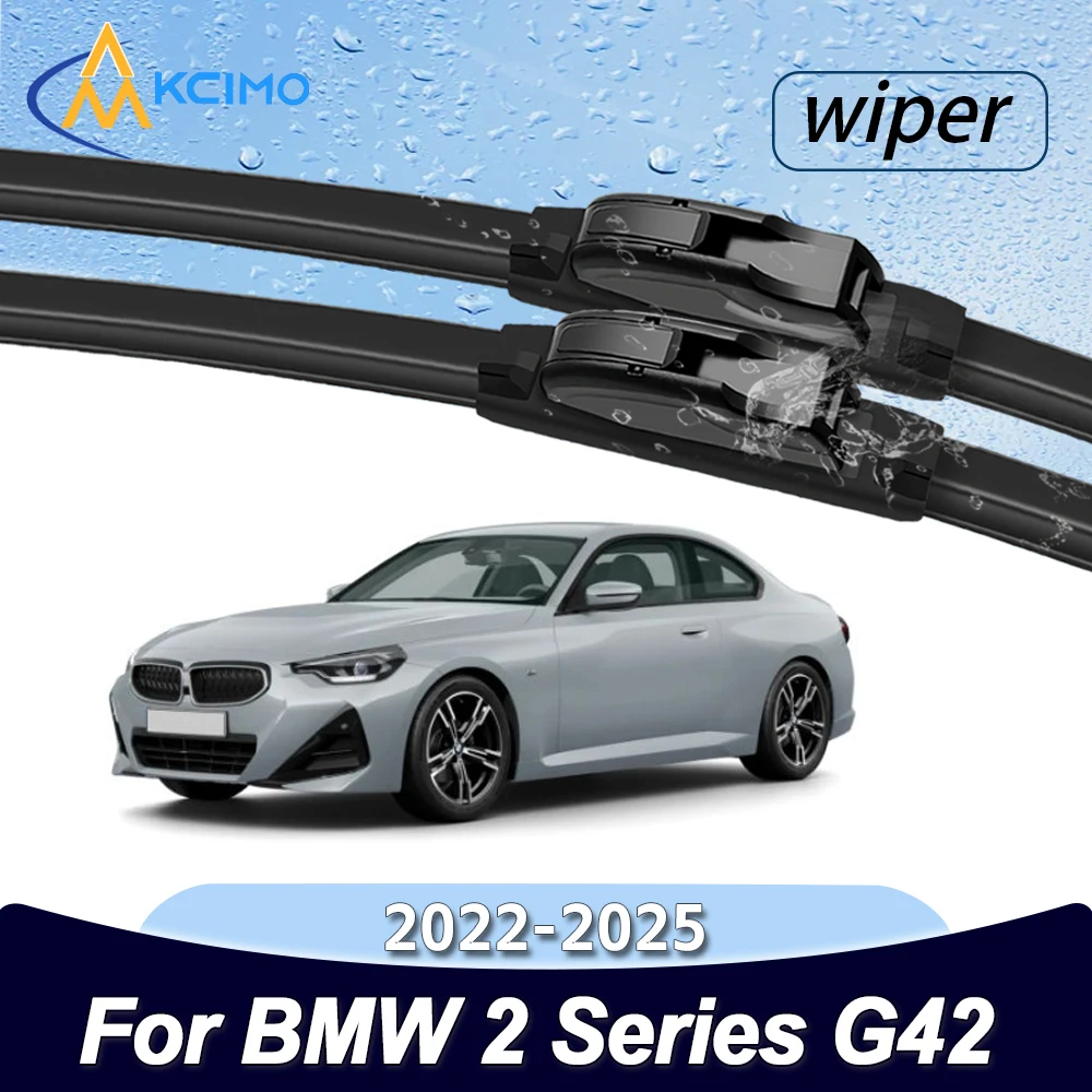 

High Quality Front Windshield Wiper Blades For BMW 2 Series G42 2022-2025 Auto Windscreen Wiper Replacement Accessories Kit