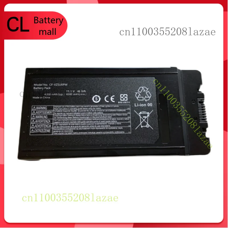 

New CF-VZSU0PW CF-VZSU0PR CF-54 Replacement battery For Panasonic TOUGHBOOK 46Wh
