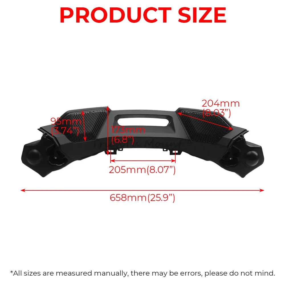 For Harley Softail Lowrider ST FXLRST 2022-later Motorcycle Inner Fairing Audio Kit Assembly With Amplifier Speakers Housing