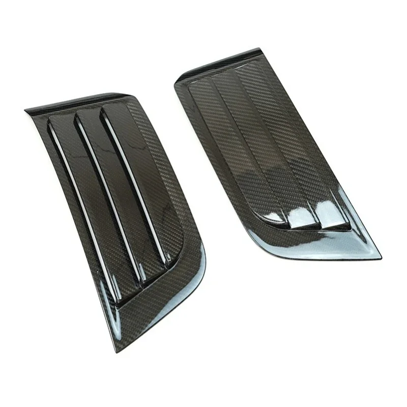 Suitable for 20-22 Land Rover new guard fender trend decorative strip carbon fiber decorative mesh ventilation grille