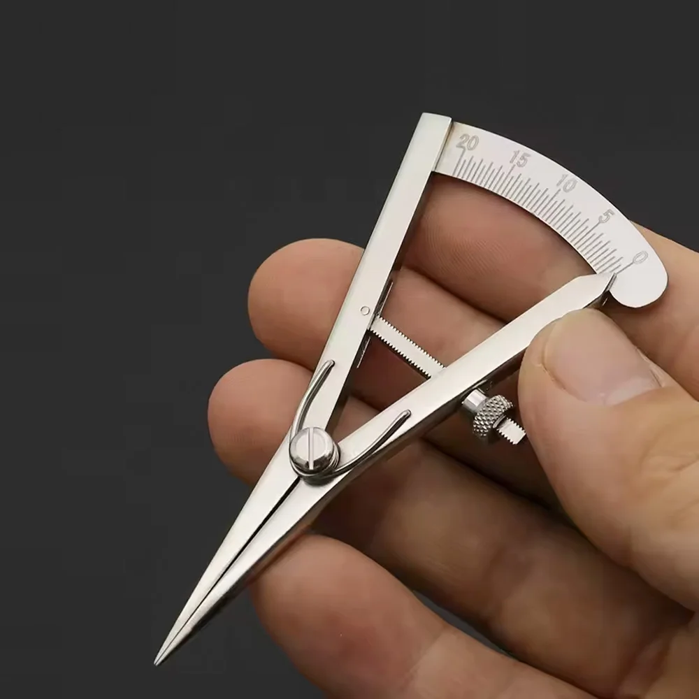 

Eye Caliper Calipers Fixed Caliper Eyelid Calipers Straight Ophthalmic Instruments Ophthalmic Eye Surgery Instrument 0 To 20 Mm