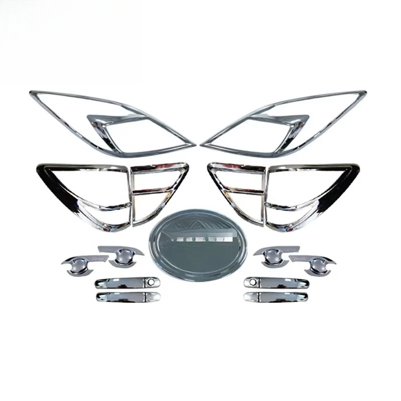 High Quality 4X4 Pickup Custom Chrome Trim Set Exterior Decoration Body Kit Mod Parts