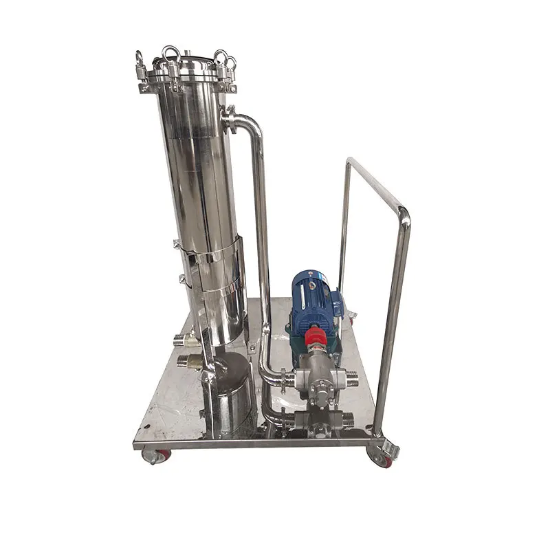 

Multifunctional gear pump mobile filter 5 cubic gear pump filter
