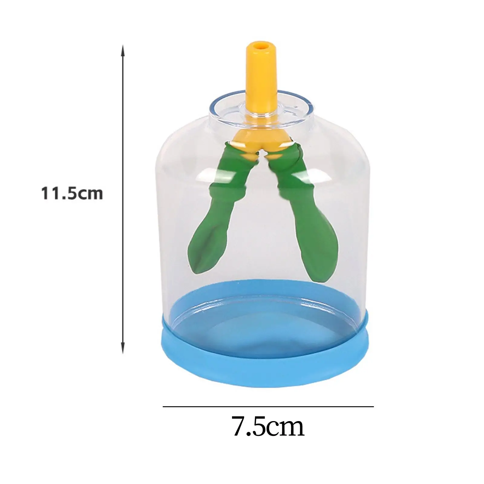 Modelo de demonstração de respiração pulmonar DIY Projeto de experimento de aprendizagem científica