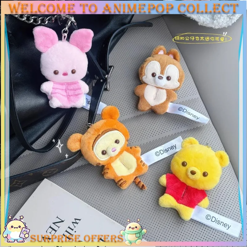 TOPTOY Disney Always With  You Series  Button Plush Blind Box Mini Doll Bag Charm Cute Hanging Decoration Collectible Gift & Toy