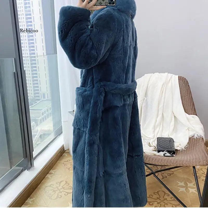 ผู้หญิงฤดูหนาว Faux Fur Coat หนาหลวม Plush Oversize เสื้อกันหนาว Fluffy ตุ๊กตายาว Oversize Outerwear